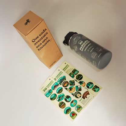 Botella Parques Nacionales CR Gris