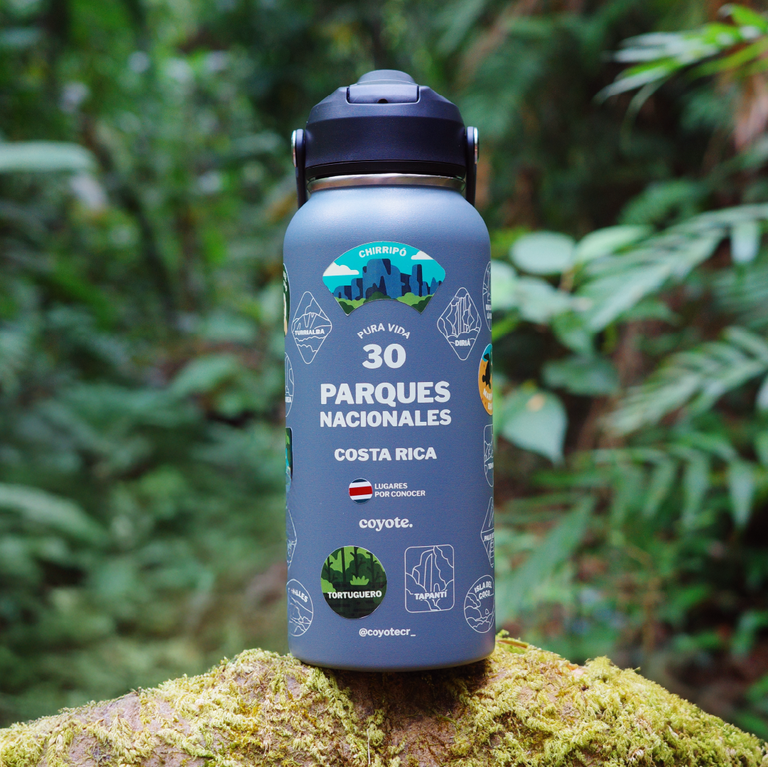 Botella Parques Nacionales CR Gris