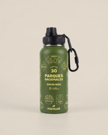 Botella Parques Nacionales CR Verde 946ml